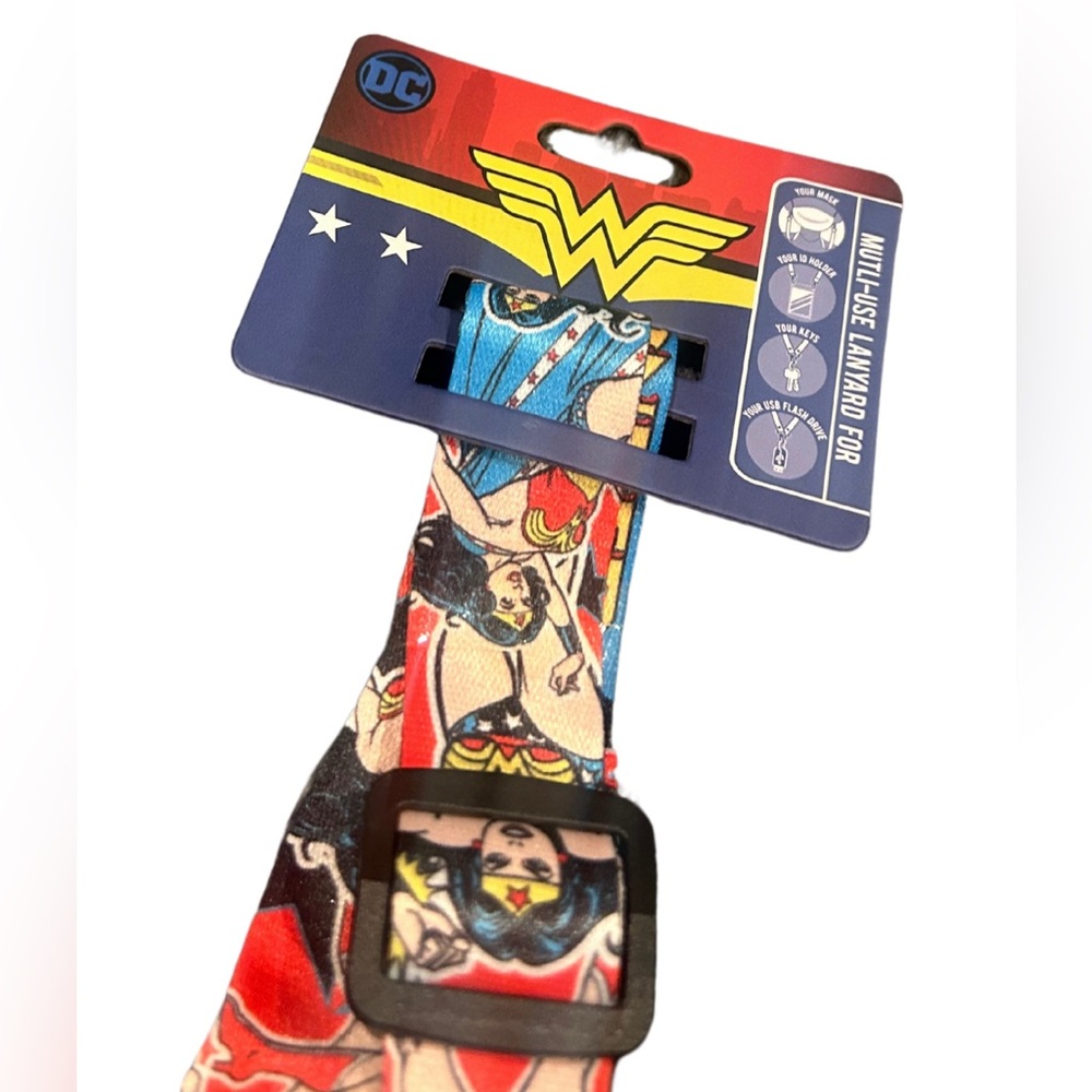 DC Wonder Woman Multi-Use Lanyard | NWT